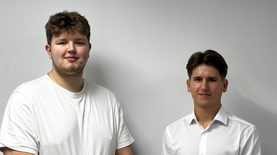 Our newest apprentices are bringing 'Arron'-forcement and 'Jake'-hammer precision to the team!